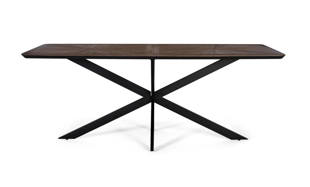 Tavolo da pranzo in legno di teak riciclato 180 cm