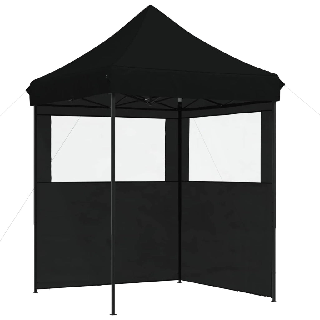 Tenda Party Nero 200 x 200 x 306 cm Tessuto Oxford 42023528