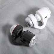Due giocattoli per bambini microscopici portatili con telefono a scatto, lampada a LED, microscopio a ingrandimento e attrezzatura portatile per esperimenti scientifici - nero e bianco