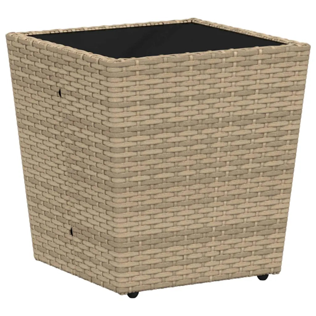 Set Bistro da Giardino 3 pcs Beige polyrattan 3334958