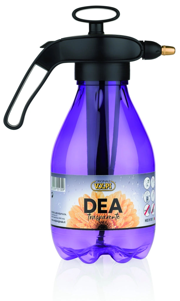Volpi POMPA A PRESSIONE IN PLASTICA DEA 2022 TRASPARENTE  lt. 2