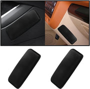 Set di cuscini per console auto da 2 pezzi - Cuscini per ginocchia in pelle - Cuscini per gamba - Accessori per l'abitacolo auto - Molto morbidi e respiranti - Dimensioni 8x18x2,8 cm - Cuscino