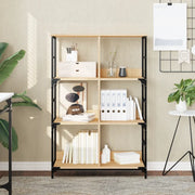 Libreria Rovere Sonoma 78,5x33x117,5 cm in Legno Multistrato 835250