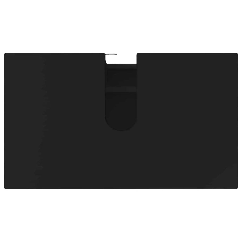 Mobile da bagno con lavabo con cassetto Nero 60 x 35 x 60 cm 889376