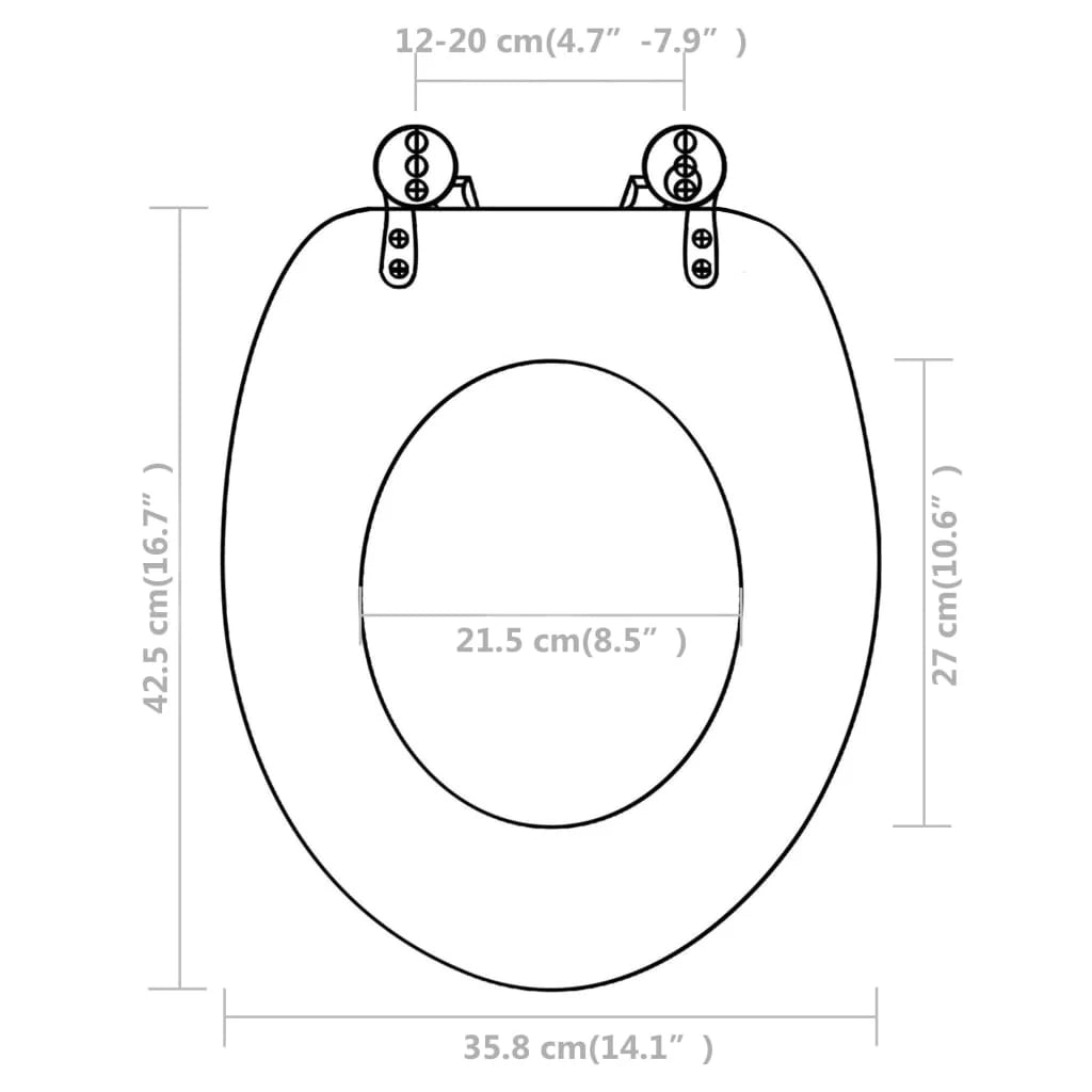 Set di due sedili per WC con coperchi in MDF bianco 02_0002944