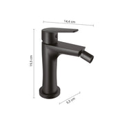 Miscelatore bidet Como nero matt 19,5 x 5,3 x 14,4 cm