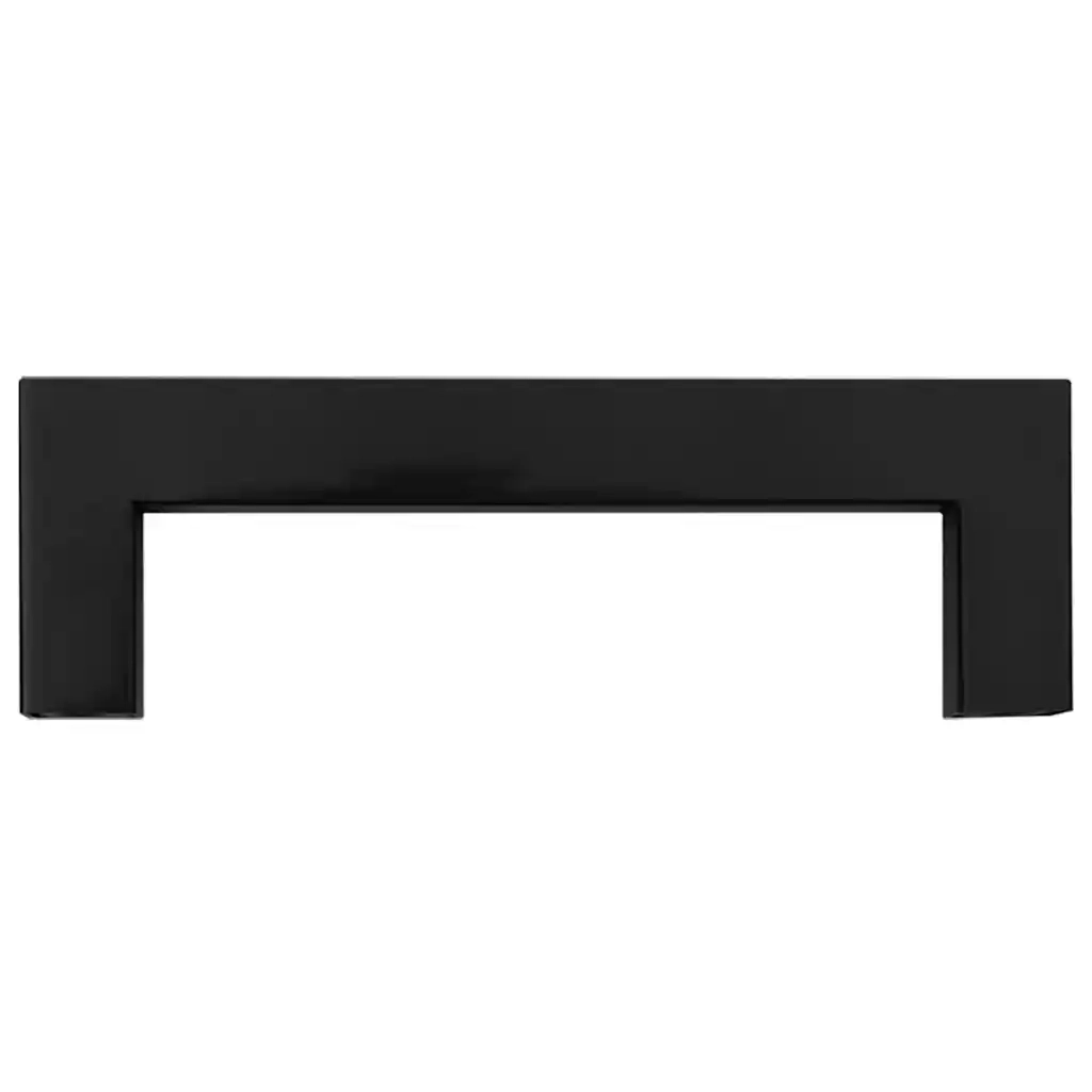 Maniglie per Mobili 10 pz Nere 96mm in Acciaio Inox CFW3564195