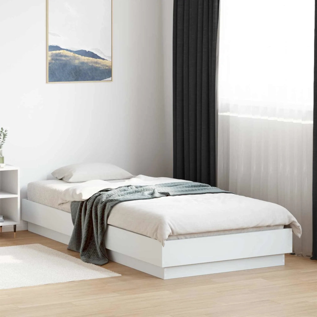 Letto con LED Bianco 80 x 200 cm Legno ingegnerizzato 8009003
