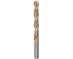 Bohro spirale in acciaio ad alta velocità titanio trattato - 12,1 mm - M42 - 8% cobalto - canna rettilinea per acciaio inox, alluminio e leghe di metallo