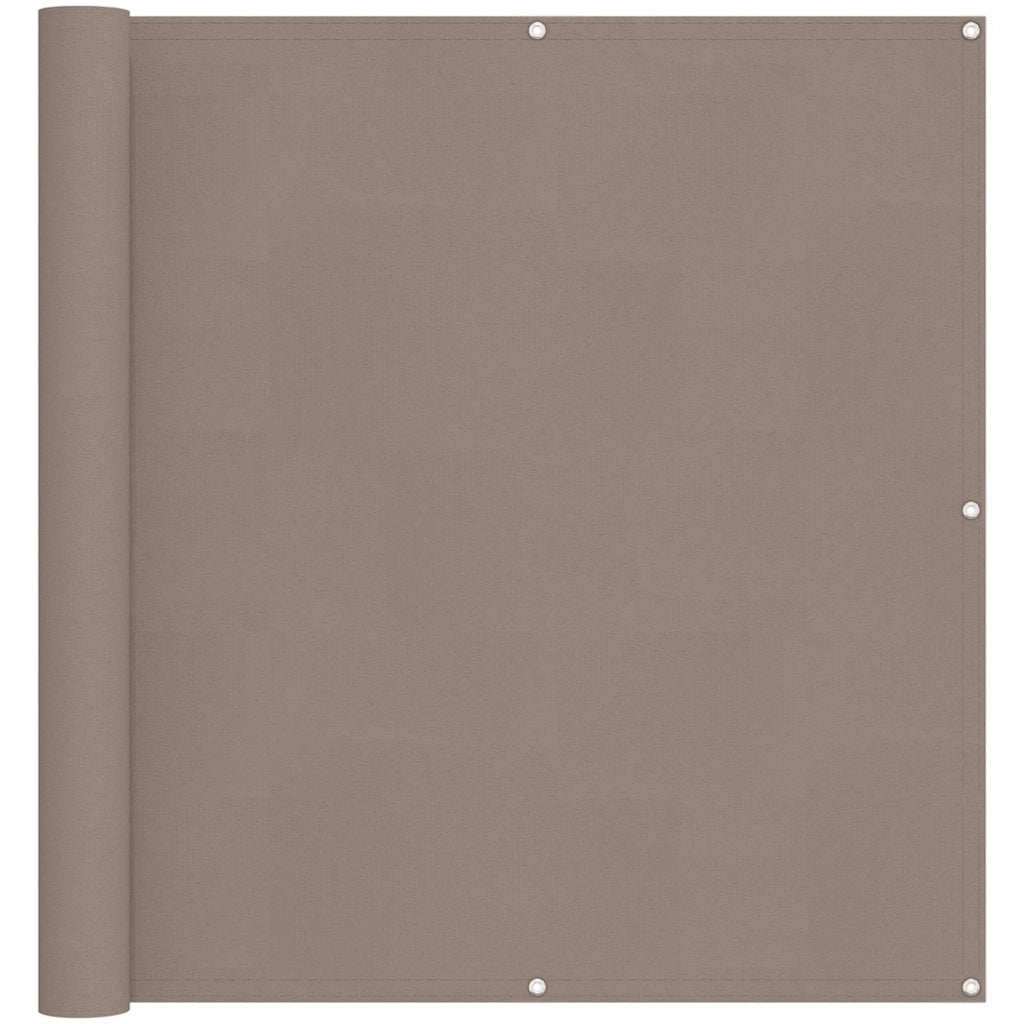 Schermo da balcone 120 x 200 cm Oxford alu rivestito in PU 42030750