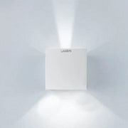 Trade Shop - Applique Led Cubo Lampada Da Parete 10w 1300lm Luce Regolabile Updown Ip65 -