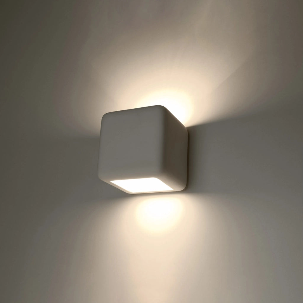 Applique ceramica bianca Pure Lume Mirano PU.0839 E27