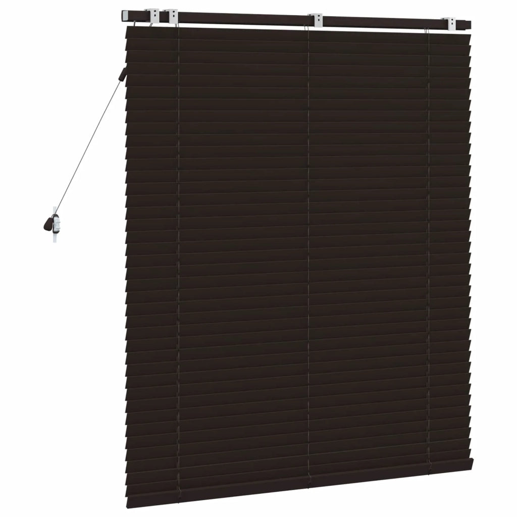Tenda Veneziana Marrone Scuro 105 x 130 cm 35 mm 42015542