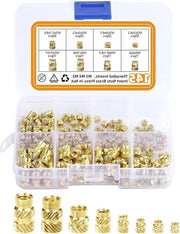 145 pezzi M3 M4 M5 Viti a guscio a spirale - Viti di fissaggio - Viti a inox - Viti a inizio - Viti in plastica 3D - Viti a iniezione.