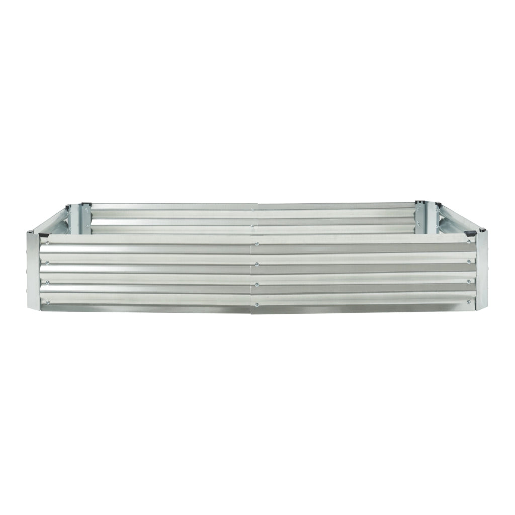 Aiuola Balsorano Rialzata con Copertura Mini Serra 186 x 96 x 98 cm - Trasparente [en.casa]