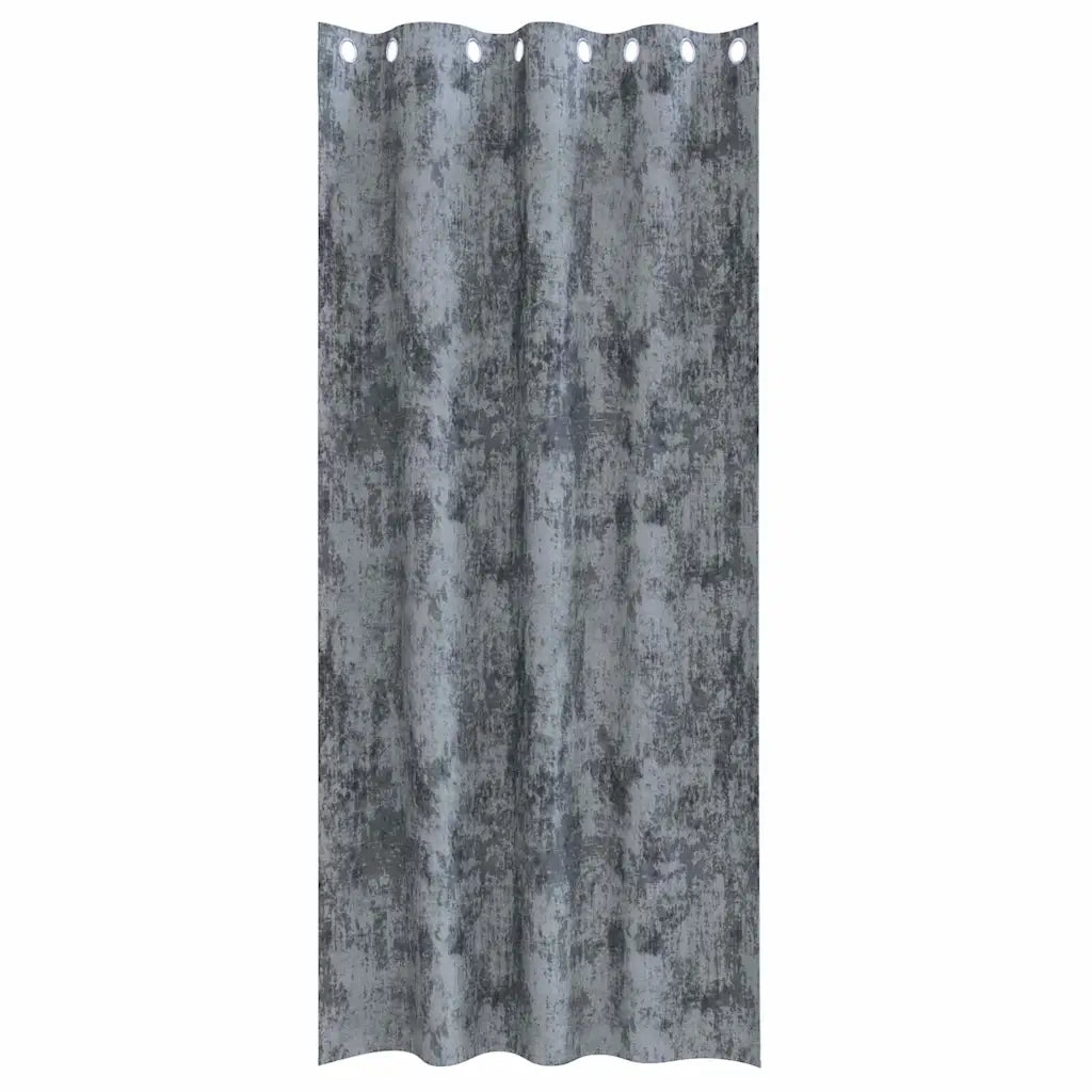 Tende in Velluto 2 pcs Grigio Argento 260 x 140 cm Velluto 4107652
