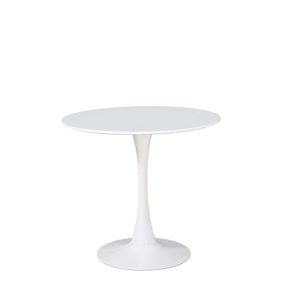 Tavolo Derek colore bianco opaco 90x73 H