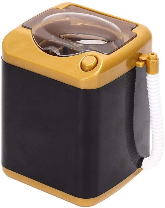 Macchina da Stiro Elettrica Mini - Strumenti per la Curatela Personale Pulire - Compatta ed Efficiente - Oro - Ideale per l'Uso Domestico - Perfetta per...