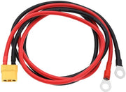 Cavo di estensione 1 metro - XT90 femminile a connettore O-Ring - filo 10 AWG - nero/rosso - connessione rapida - connessione flessibile - cavo connettore