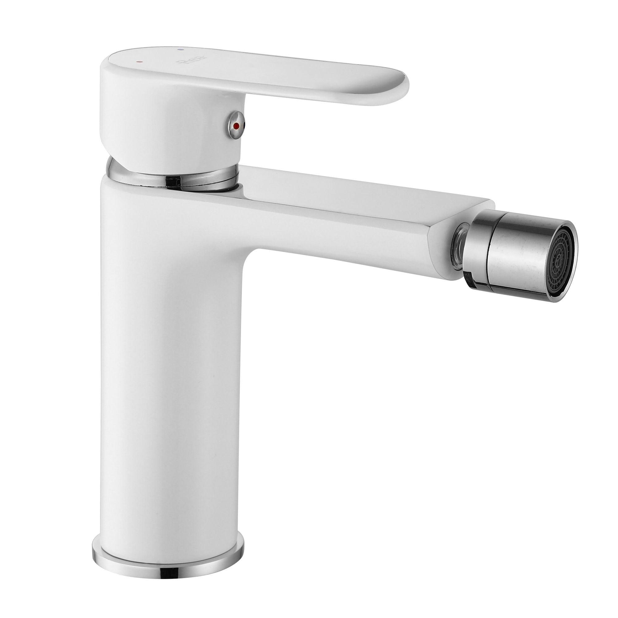 Rubinetto Da Bidet Rea Bloom White Chrom