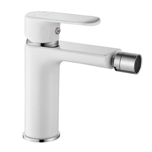 Rubinetto Da Bidet Rea Bloom White Chrom