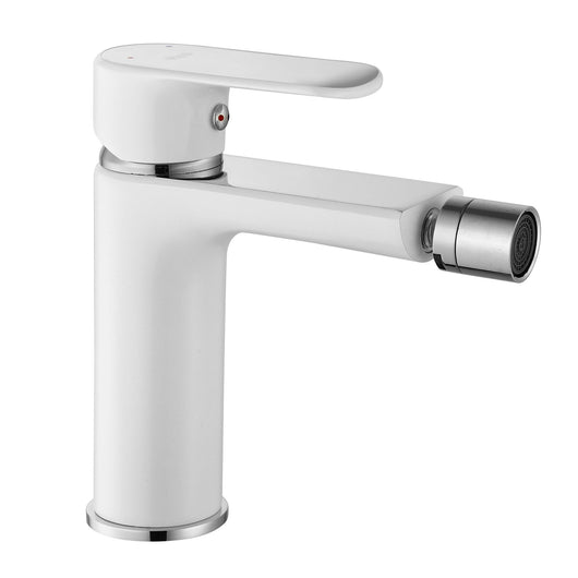 Rubinetto Da Bidet Rea Bloom White Chrom