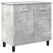 Mobiletto da Bagno | Armadio da bagno Grigio Cemento 60 x 35 x 60 cm