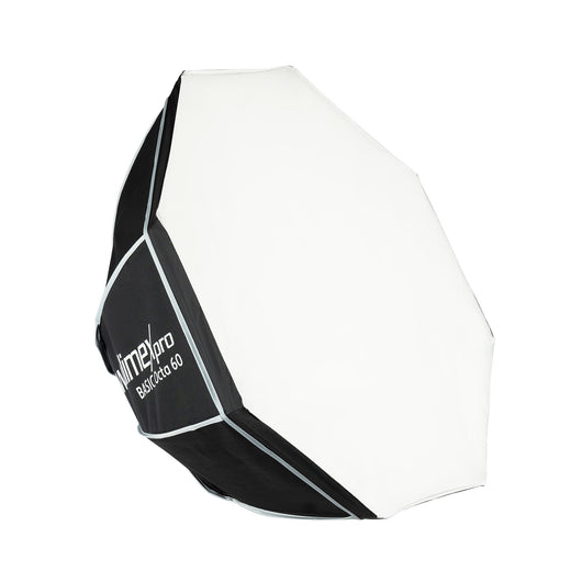 Octagon Softbox 60cm, ruotabile a 360°, incluso diffusore frontale e intermedio, borsa per il trasporto, adattatore Bowens, ideale per la fotografia di prodotti e persone