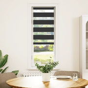Tenda a Rullo Zebra Nero Larghezza Tessuto 35,9 cm Poliestere 4014197