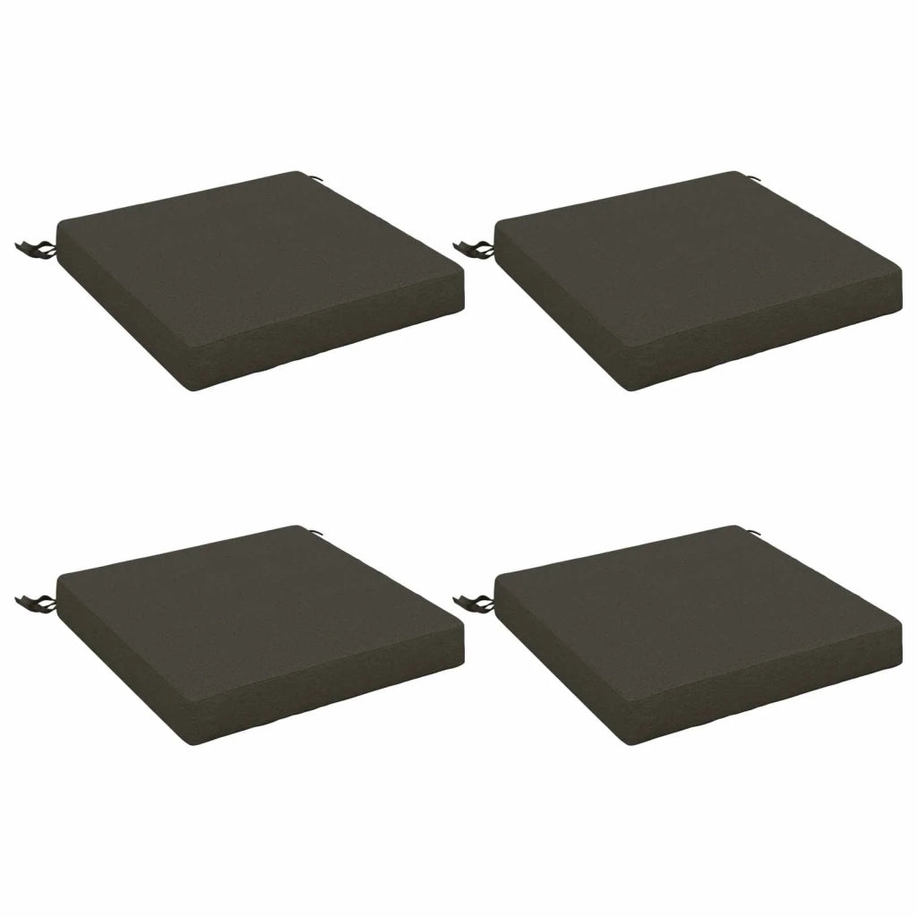 Cuscini per Sedia in 4 Pezzi SOEST 4 pz 100% Poliestere 944478