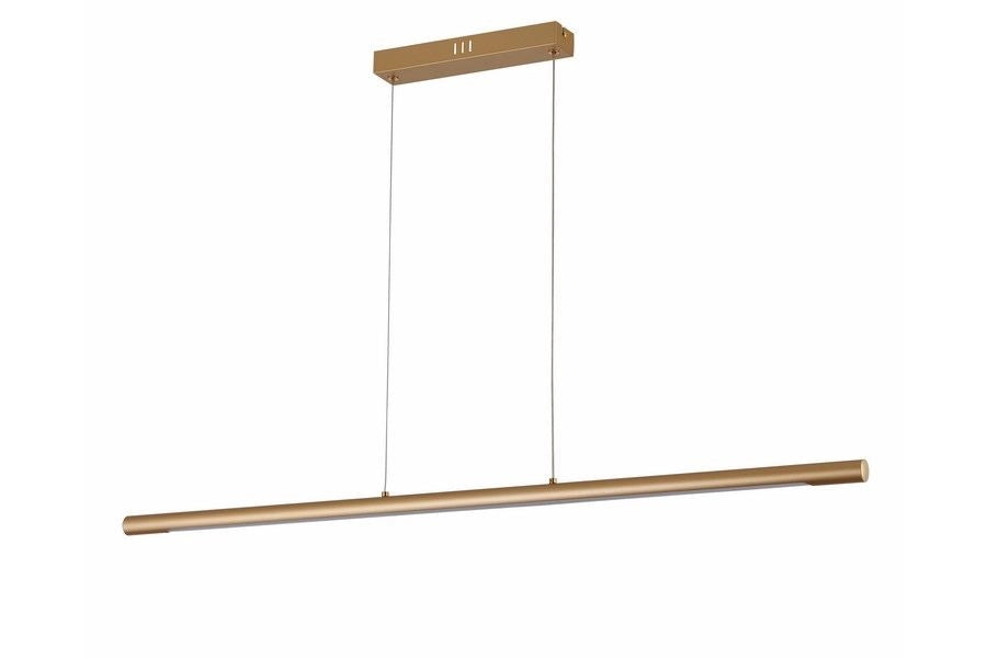 Lampada a sospensione moderna oro 100 cm Branson LED 18W Reality