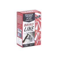 Stucco per fughe maioliche bianco BRIKO LINE indurisce rapidamente 1 kg