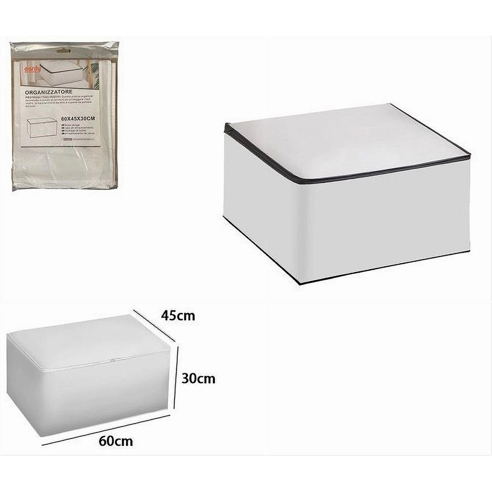 Trade Shop - Organizer Per Vestiti Scatole Pieghevoli Salvaspazi Contenitore 60x45x30cm 87420 -