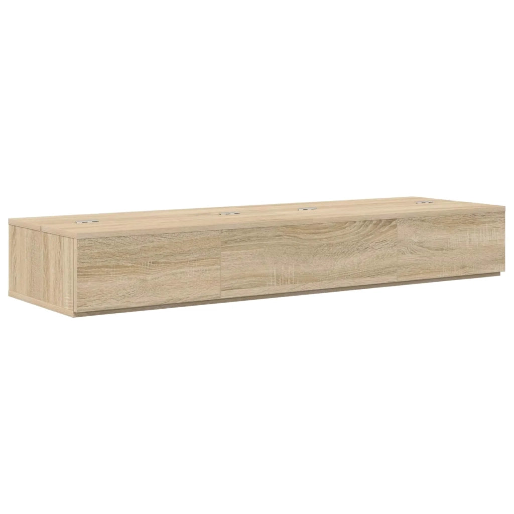 Scrivania studio Rovere Sonoma 110 x 40 x 19,5 cm 8006686