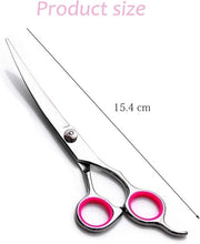 Scegliere Scaletta Curva per Animali domestici 6" - Scegliere Scaletta per Grooming Professionale in Acciaio Inossidabile