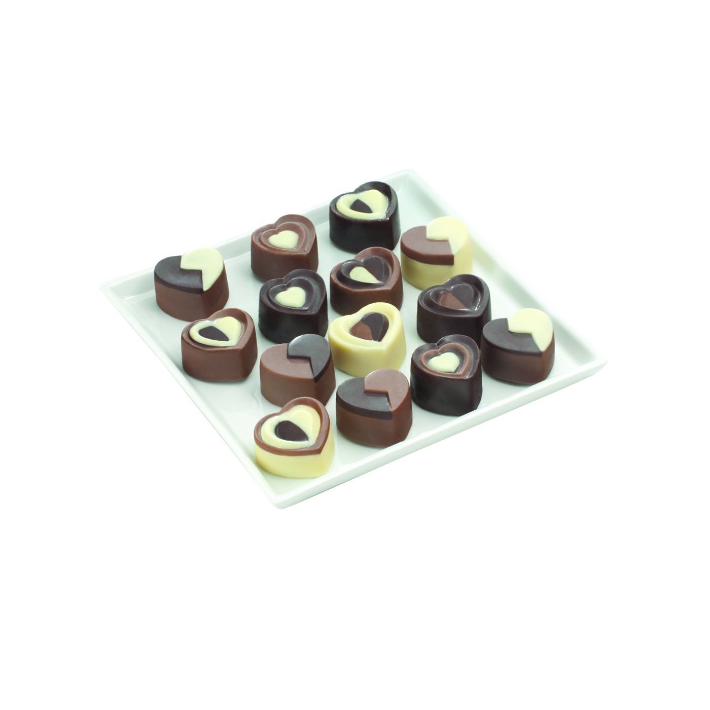 Choco ice in love, stampo per cioccolatini a forma di cuore