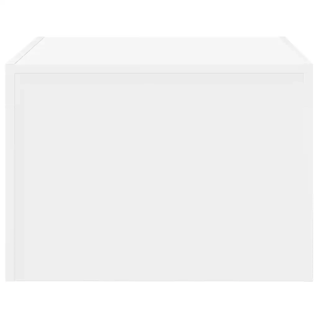 Tavolino da Salotto Bianco 50x50x35 cm in Truciolato cod mxl 24929