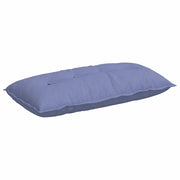 Cuscino per Schiena | Cuscino dorsale Blu jeans 100 x 19 x 50 cm Tessuto