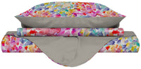 Copripiumino Singolo con Stampa sul Sacco e Federe Doubleface Spring