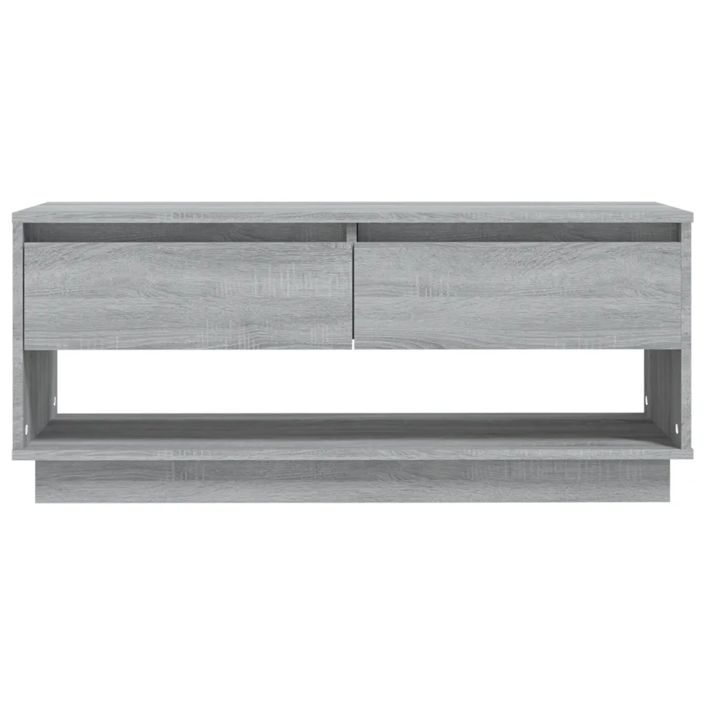 Mobile TV Grigio Sonoma 102x41x44 cm in Truciolato 812973