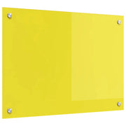 Schienale da cucina Giallo 70 x 50 cm vetro temperato 42001251