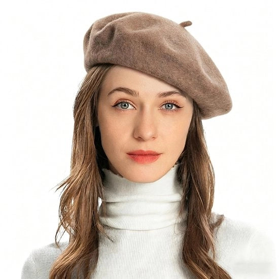Cappello Classico di Design - 90% Lana - Sovracciglio Zitto/Comodo - Respirante/Tepido - Unico Modello - Cappuccio