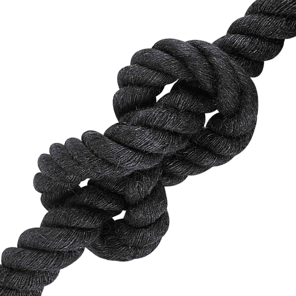 Corda di Juta 36 mm Nero 100% juta Tossa 42011636