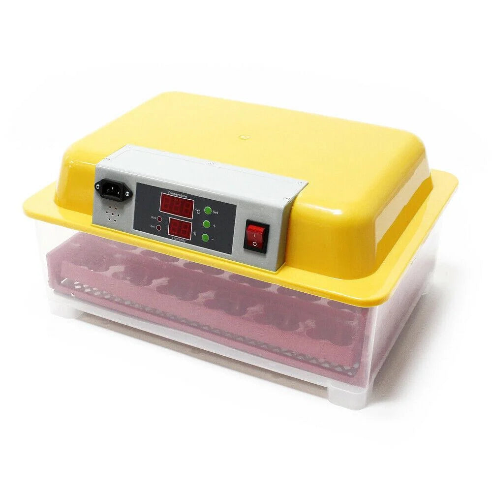 Incubatrice automatica per 24 uova dispositivo di schiusa incubatrice per pollame da riproduzione 16_0001264