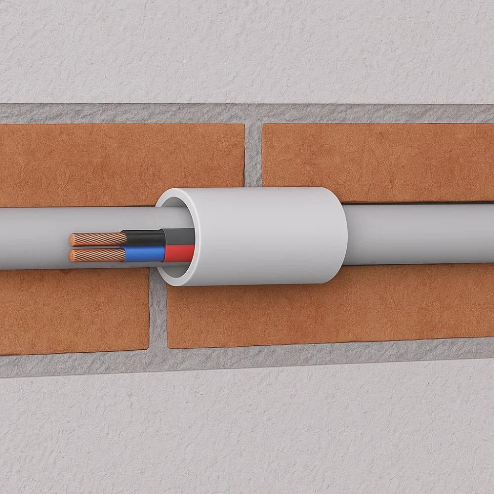 Faeg raccordo giunto semplice pvc grigio ip40 per tubo rigido elettrico *** diametro 16 millimetri, confezione 1