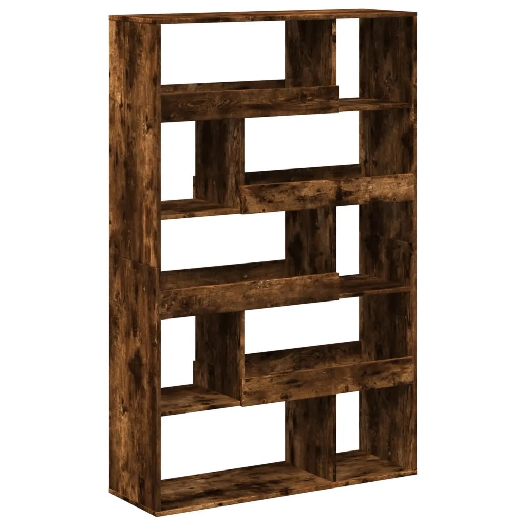 Libreria Rovere Fumo 100x33x156,5 cm in Truciolato 3309496