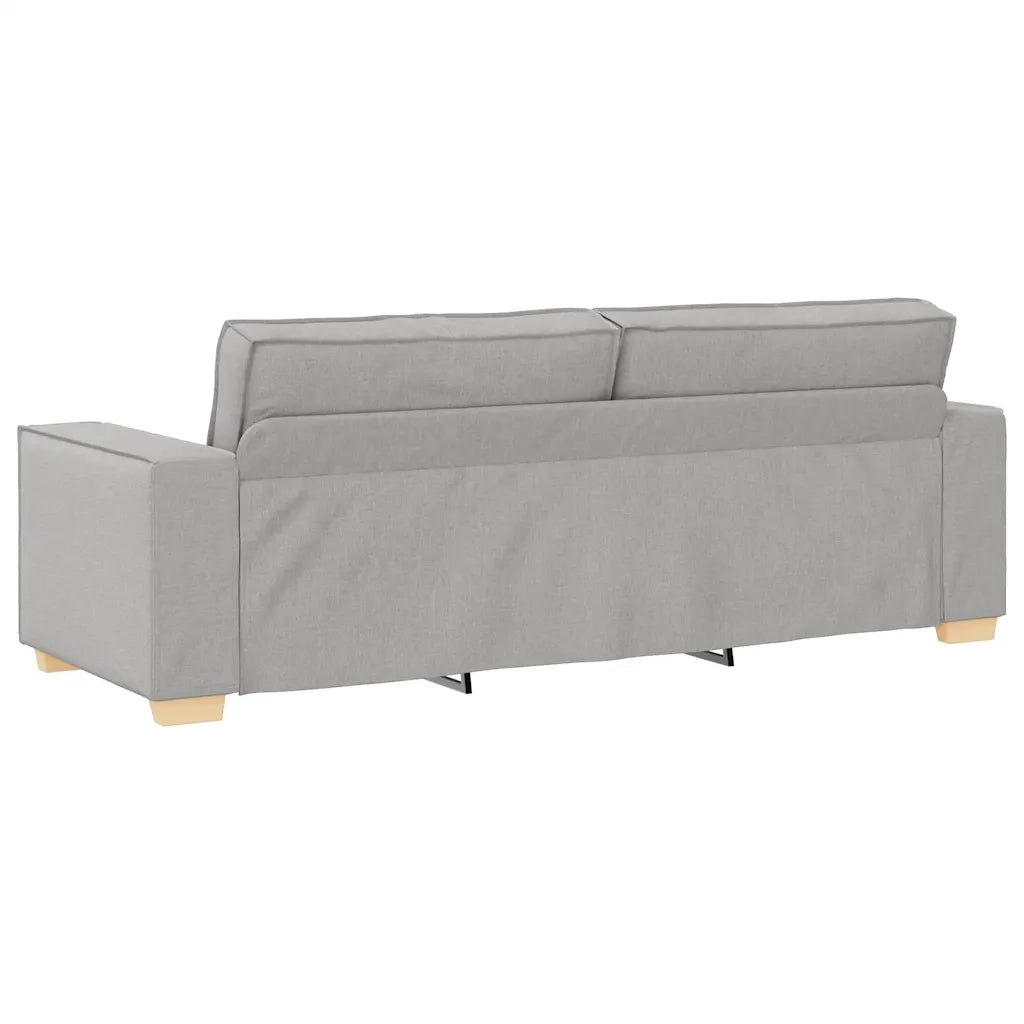 Divano a 3 Posti-Sofa 3 Posti Grigio Nuvola 180 cm in Tessuto 954848