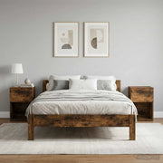 Armadietto per letto 2 pcs Rovere Fumo 29 x 31,5 x 49 cm