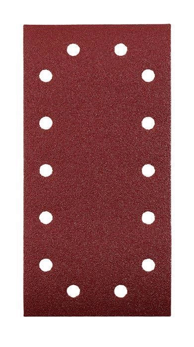 Kwb 818904 Carta Abrasiva per Levigatrice Orbitale Grana 40 115x23 cm 5 pezzi colore Marrone