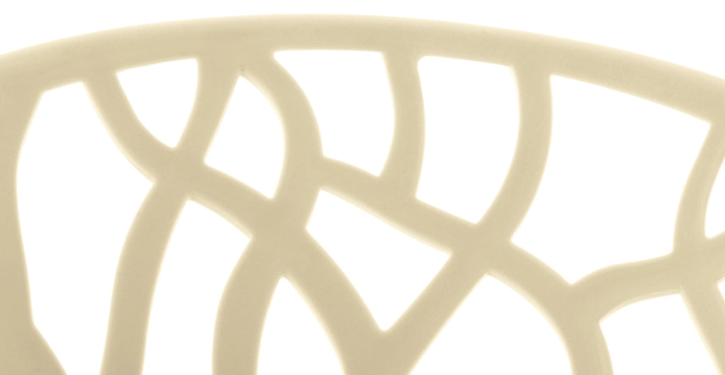 Set 4 sedie da giardino HOPE crema
